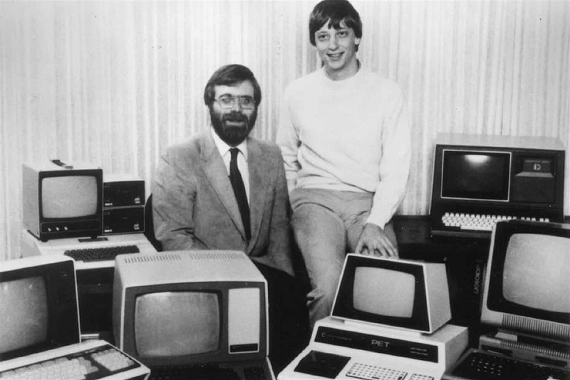 Bill Gates và Paul Allen năm 1981