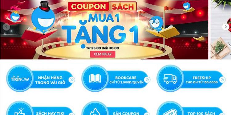 Trang web mua sách online