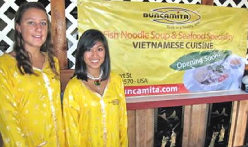 nhà hàng Buncamita trên đất Mỹ